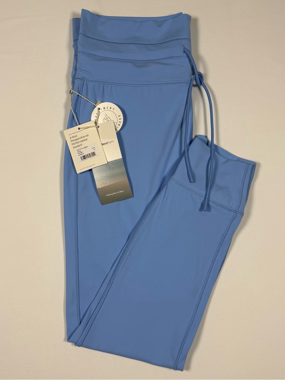Vuori Daily Form Legging NWT XL Spring Blue BlissBlendForm High Rise‎ Pocket